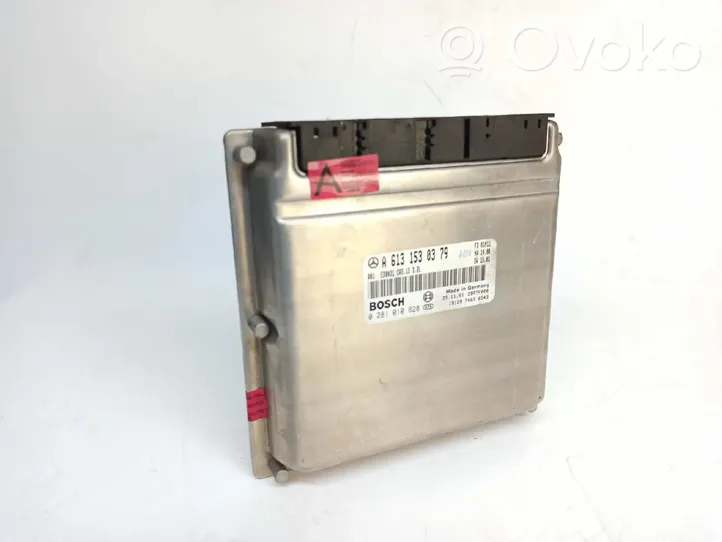 Mercedes-Benz S W220 Komputer / Sterownik ECU silnika 0281010828