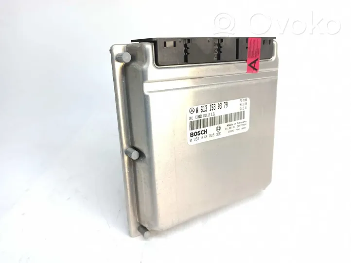 Mercedes-Benz S W220 Komputer / Sterownik ECU silnika 0281010828