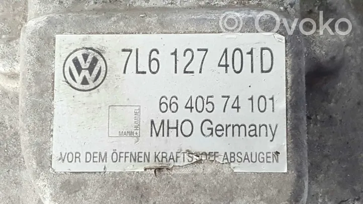 Volkswagen Touareg I Fuel filter housing 7L6127401D