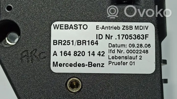 Mercedes-Benz ML W164 Moteur de voiture électrique 1705363F