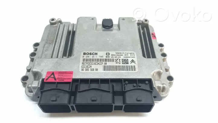 Citroen C3 Unité de commande, module ECU de moteur 0281011785