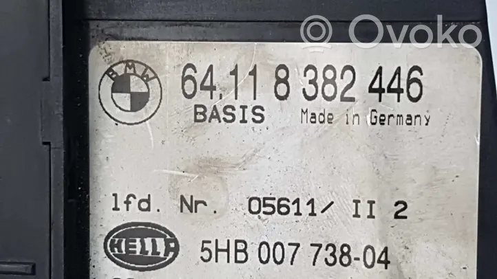 BMW 3 E46 Unité de contrôle climatique 5HB00773804
