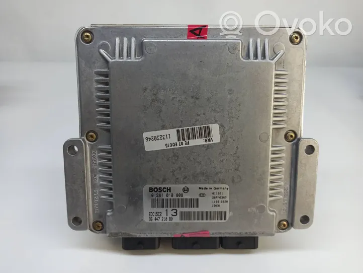 Citroen C5 Unité de commande, module ECU de moteur 0281010808