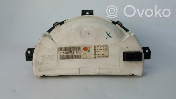 Citroen C3 Compteur de vitesse tableau de bord 6105EV