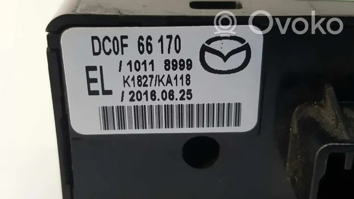 Mazda CX-3 Leva/interruttore dell’indicatore di direzione e tergicristallo 10118999