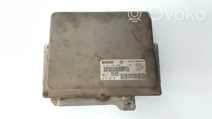 Citroen Saxo Unité de commande, module ECU de moteur 0261204788