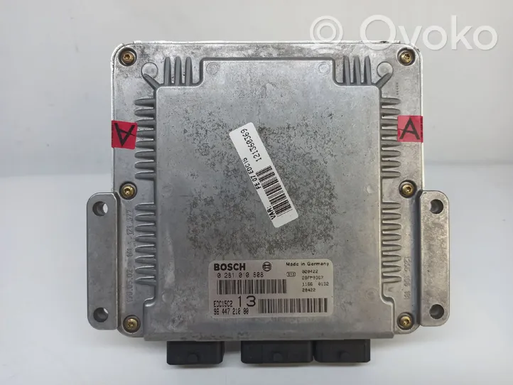 Citroen C5 Unité de commande, module ECU de moteur 0281010808