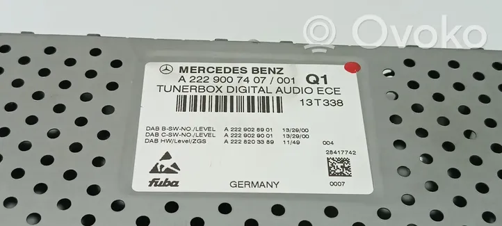 Mercedes-Benz S W222 Moduł / Sterownik GPS 