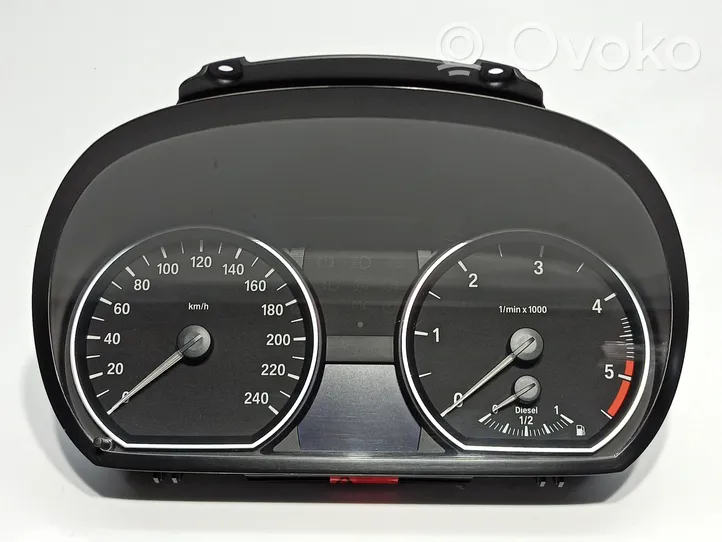 BMW 1 E81 E87 Compteur de vitesse tableau de bord 1024952-84