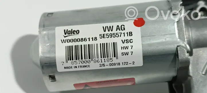 Audi Q3 F3 Motor del limpiaparabrisas trasero 