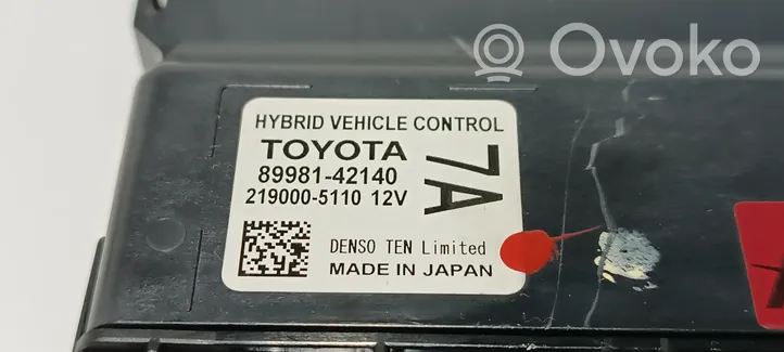 Toyota RAV 4 (XA40) Altre centraline/moduli 2190005110
