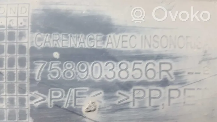 Renault Grand Modus Placa protectora/plataforma del parachoques delantero 758902935R