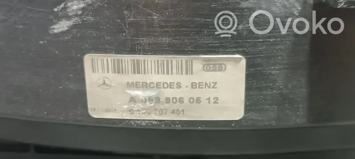 Mercedes-Benz S W222 Jäähdyttimen jäähdytinpuhallin 