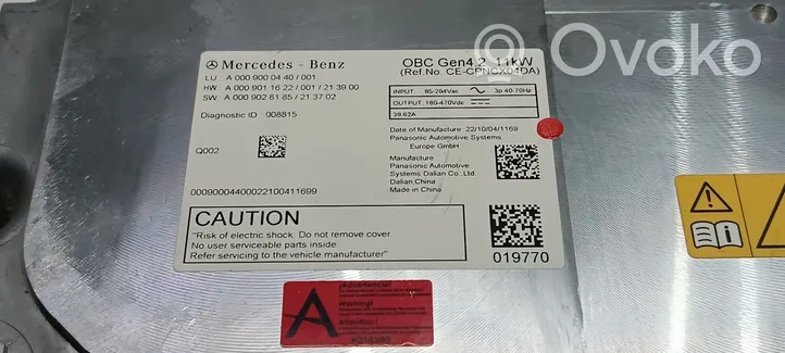 Mercedes-Benz EQS V297 Altre centraline/moduli A0009011622