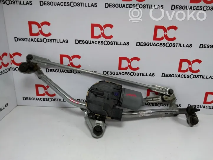 Volkswagen PASSAT B8 Front wiper linkage and motor 3G1955023C