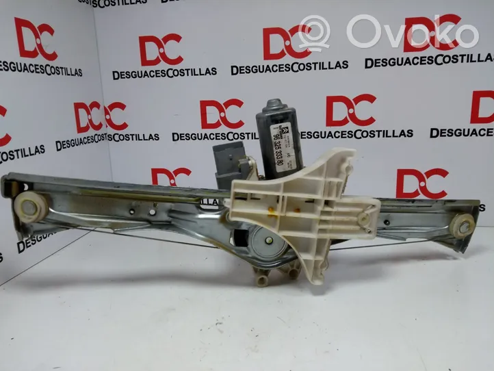 Citroen C5 Regulador de puerta trasera con motor 9632533380