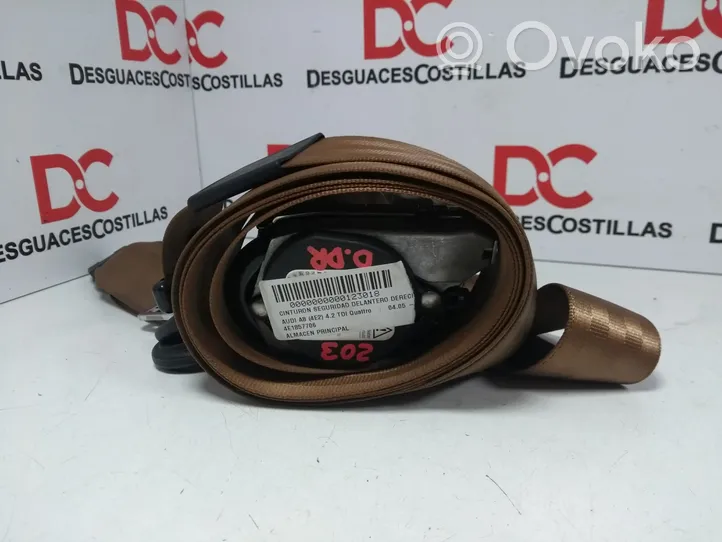 Audi A8 S8 D3 4E Ceinture de sécurité avant 4E1857706