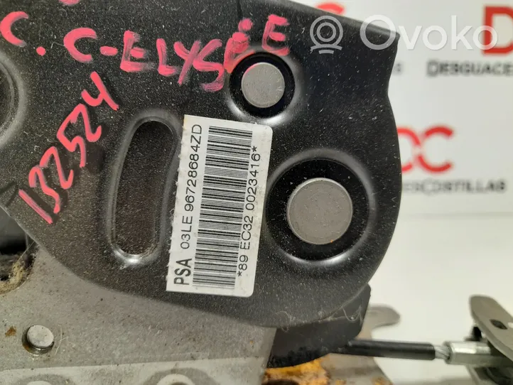 Citroen C-Elysée Rączka / Dźwignia hamulca ręcznego 96728684ZD