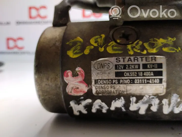 KIA Carnival Starter motor OK55218400A