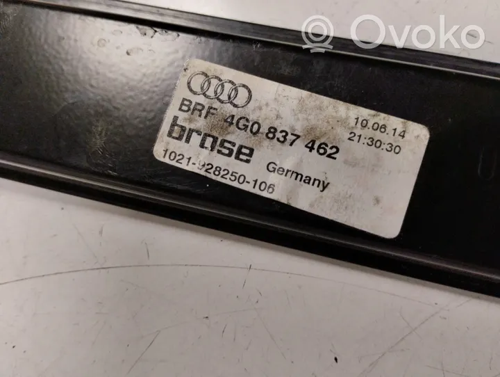 Audi A6 S6 C7 4G Alzacristalli elettrico della portiera anteriore 4G0837462