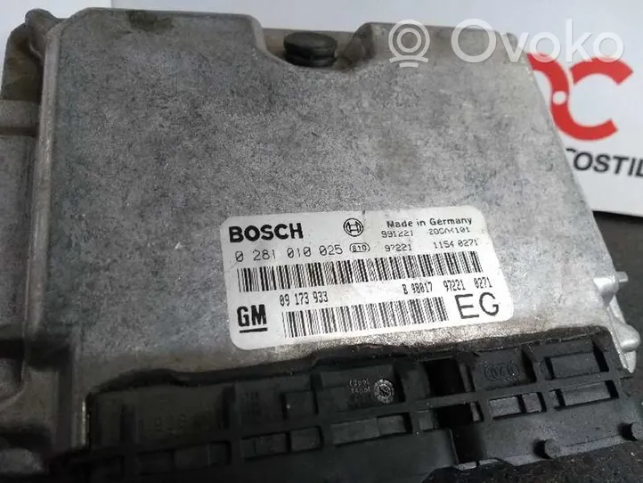 Opel Frontera B Calculateur moteur ECU 09173933