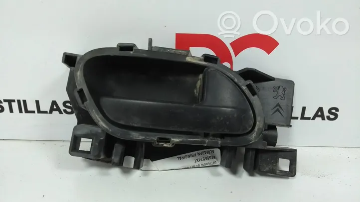 Citroen Berlingo Klamka wewnętrzna drzwi przednich 96555514XT