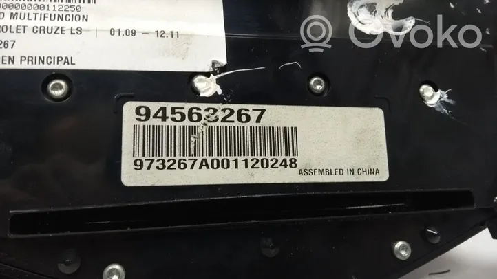 Chevrolet Cruze Interrupteur / bouton multifonctionnel 94563267