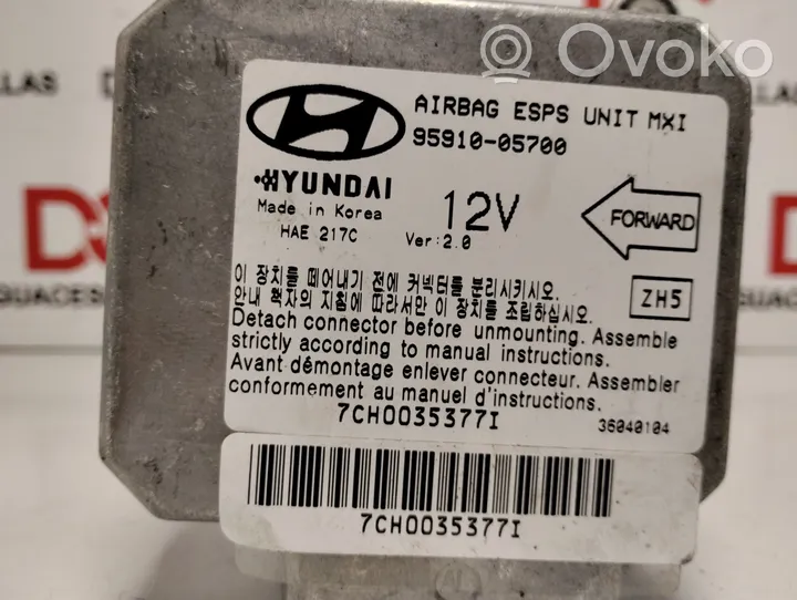 Hyundai Atos Classic Turvatyynyn ohjainlaite/moduuli 9591005700