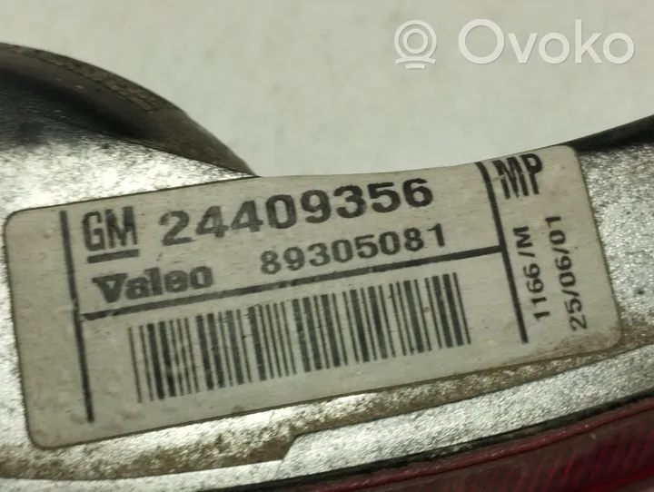 Opel Corsa C Lampa tylna 24409356