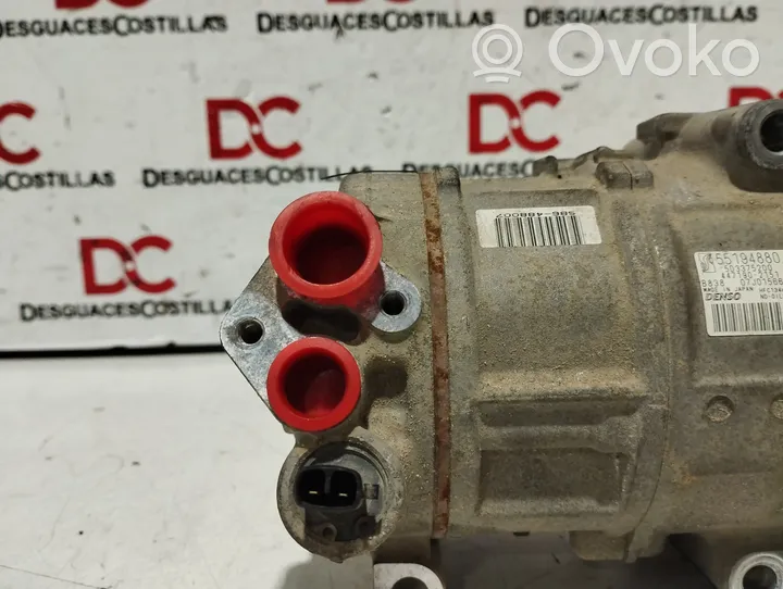 Fiat Grande Punto Air conditioning (A/C) compressor (pump) 55194880