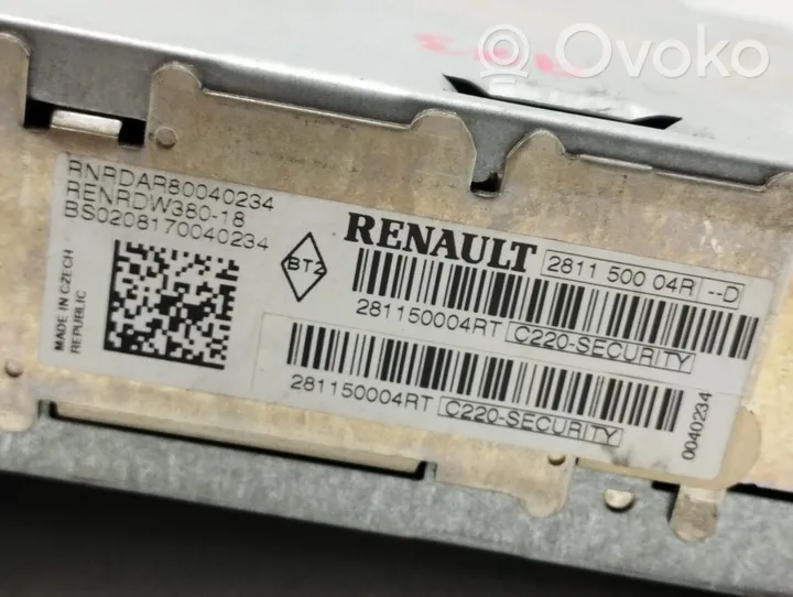 Renault Laguna III Panel / Radioodtwarzacz CD/DVD/GPS 281150004R