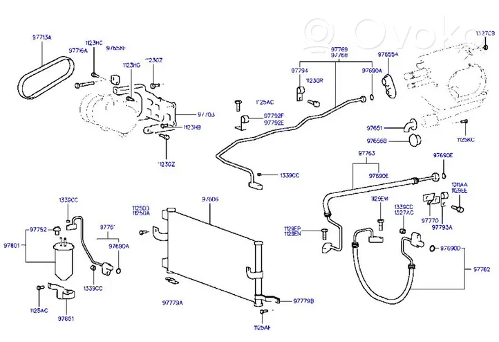 Hyundai Atos Classic Other air conditioning (A/C) parts 9776302200