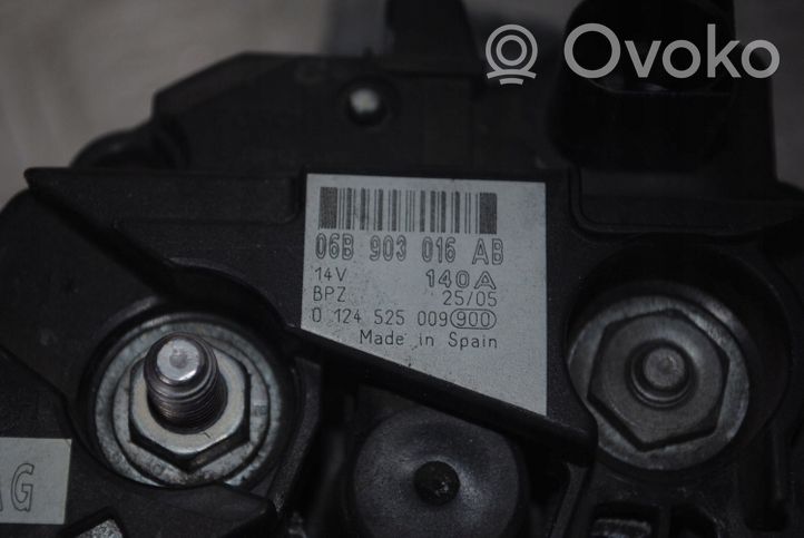 Audi A4 S4 B7 8E 8H Alternator 06B903016AB