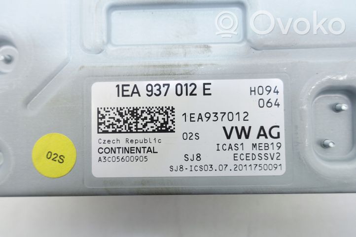 Volkswagen ID.3 Moduł sterowania Gateway 1EA937012E