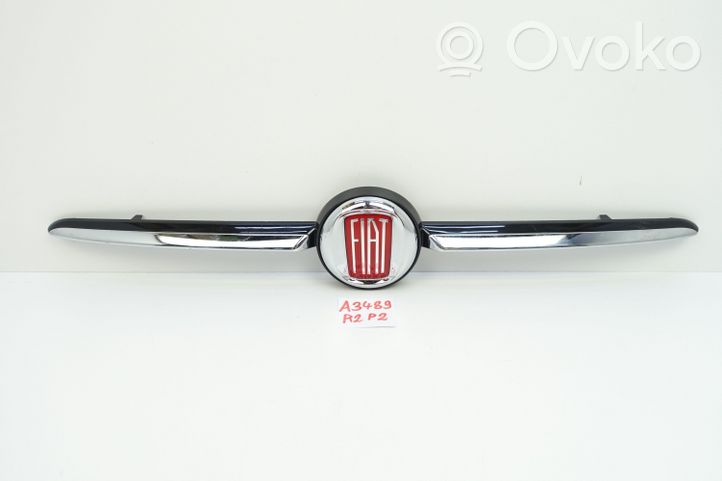 Fiat 500 Grille calandre supérieure de pare-chocs avant 