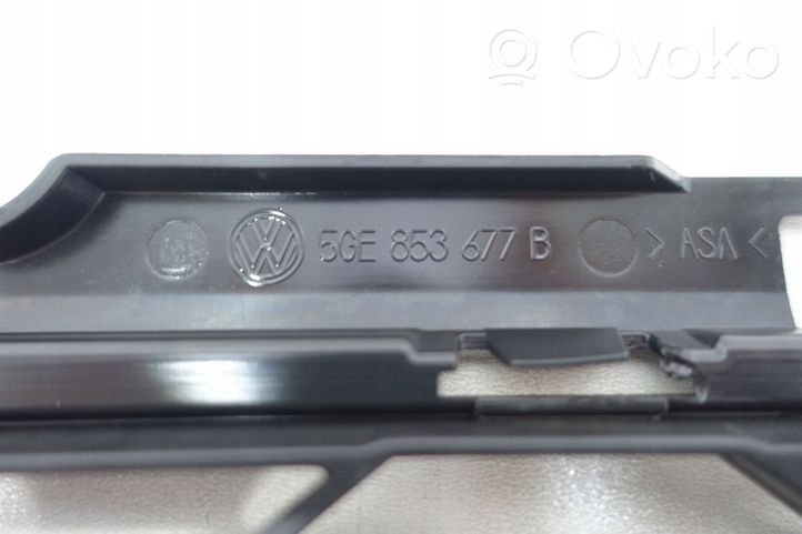 Volkswagen e-Golf Grille inférieure de pare-chocs avant 5GE853677B