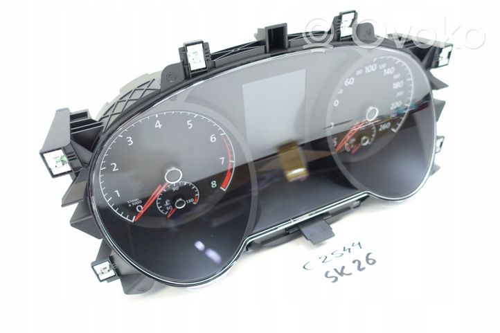 Volkswagen Touran III Speedometer (instrument cluster) 5TA920740C