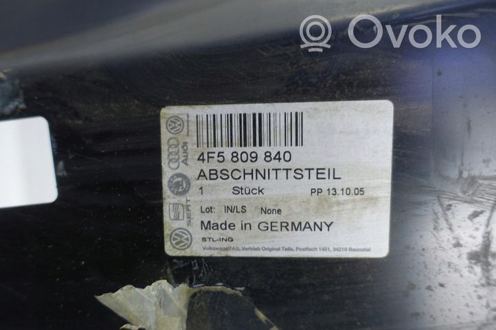 Audi A6 S6 C6 4F Słupek środkowy 4F5809840 PRÓG POSZYCIE P