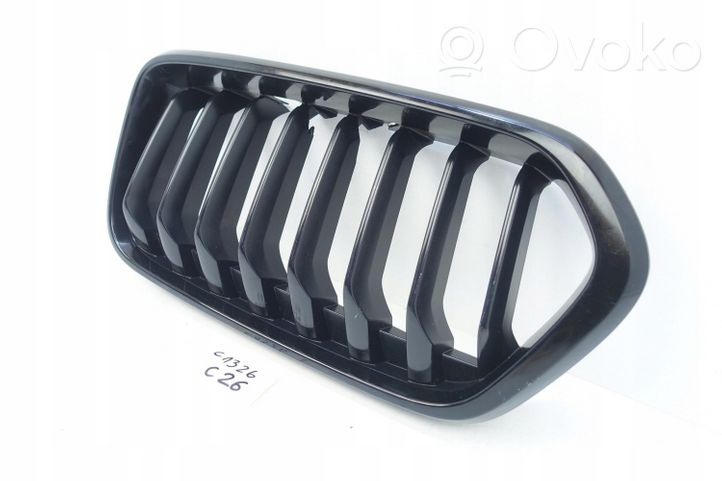 BMW X2 F39 Grille inférieure de pare-chocs avant 7424778 ATRAPA NERKA ZDER