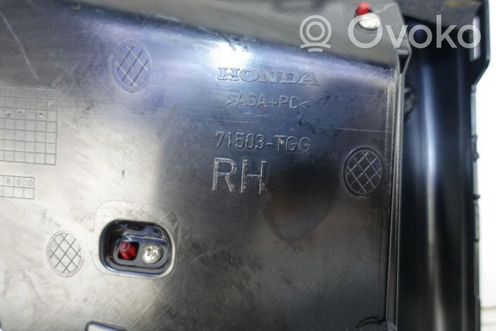 Honda Civic X Kratka wentylacyjna pod zderzakiem tylnym 71503-TGG KRATKA ZDERZAKA