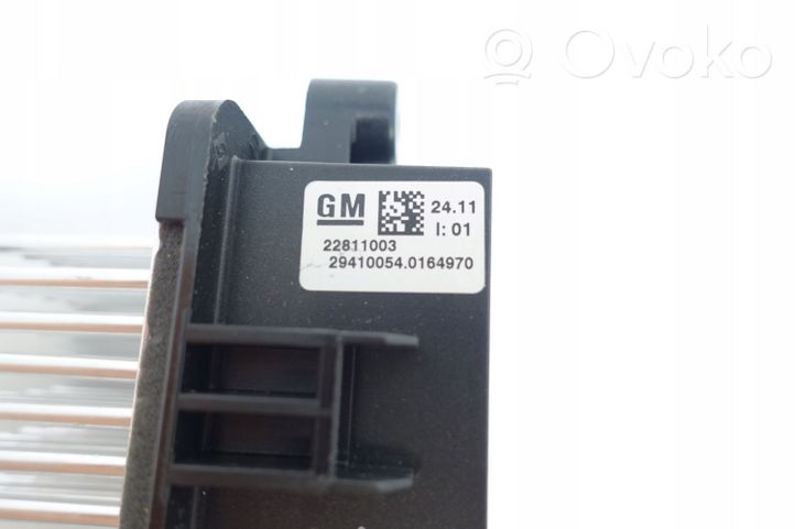 GMC Acadia I Heater blower motor/fan resistor 22811003