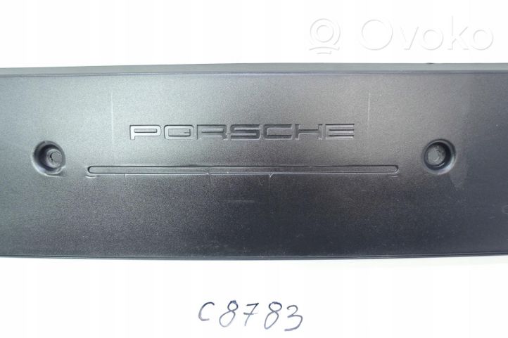 Porsche 911 992 Support de plaque d'immatriculation 992807287H