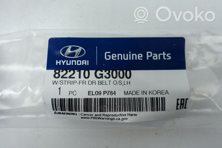 Hyundai Elantra VI Listwa / Uszczelka szyby drzwi przednich 