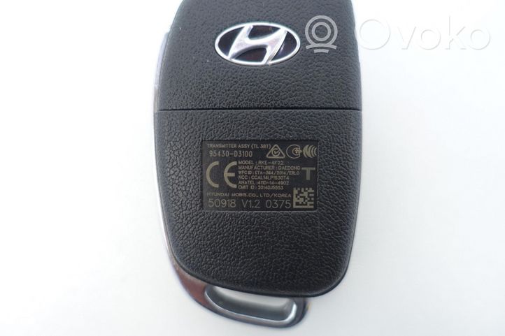 Hyundai i30 Chiave/comando di accensione 