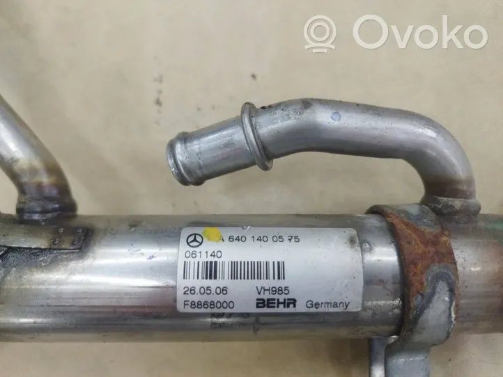 Mercedes-Benz A W169 Refroidisseur de vanne EGR A6401400575