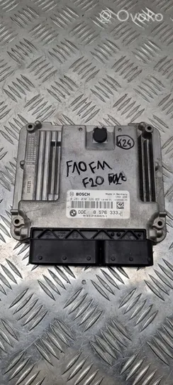 BMW 5 F10 F11 Unité de commande, module ECU de moteur 8576333