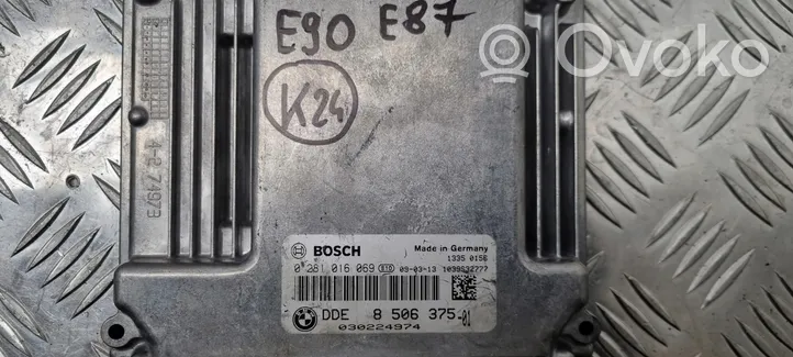 BMW 1 E81 E87 Komputer / Sterownik ECU silnika 8506375