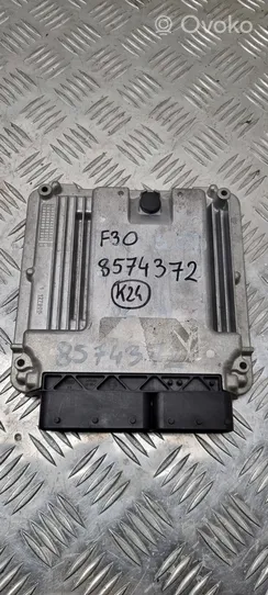 BMW 3 F30 F35 F31 Centralina/modulo motore ECU 8574372