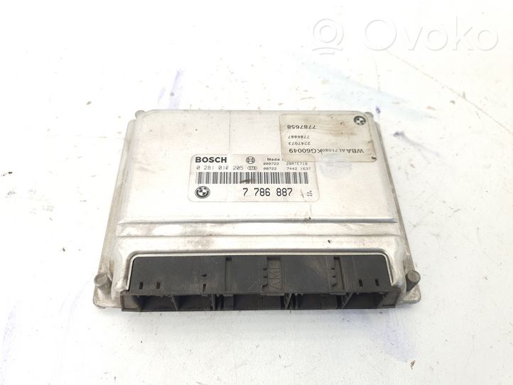 BMW 3 E46 Sterownik / Moduł ECU 7786887