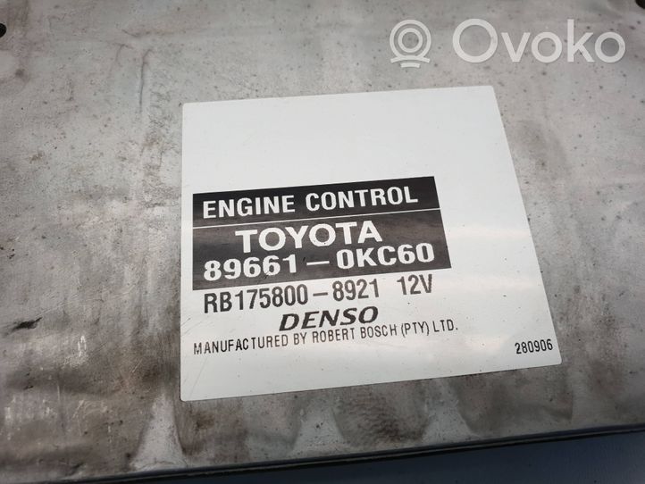 Toyota Hilux (AN10, AN20, AN30) Centralina/modulo del motore RB1758008921